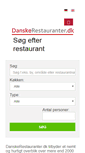 Mobile Screenshot of danskerestauranter.dk